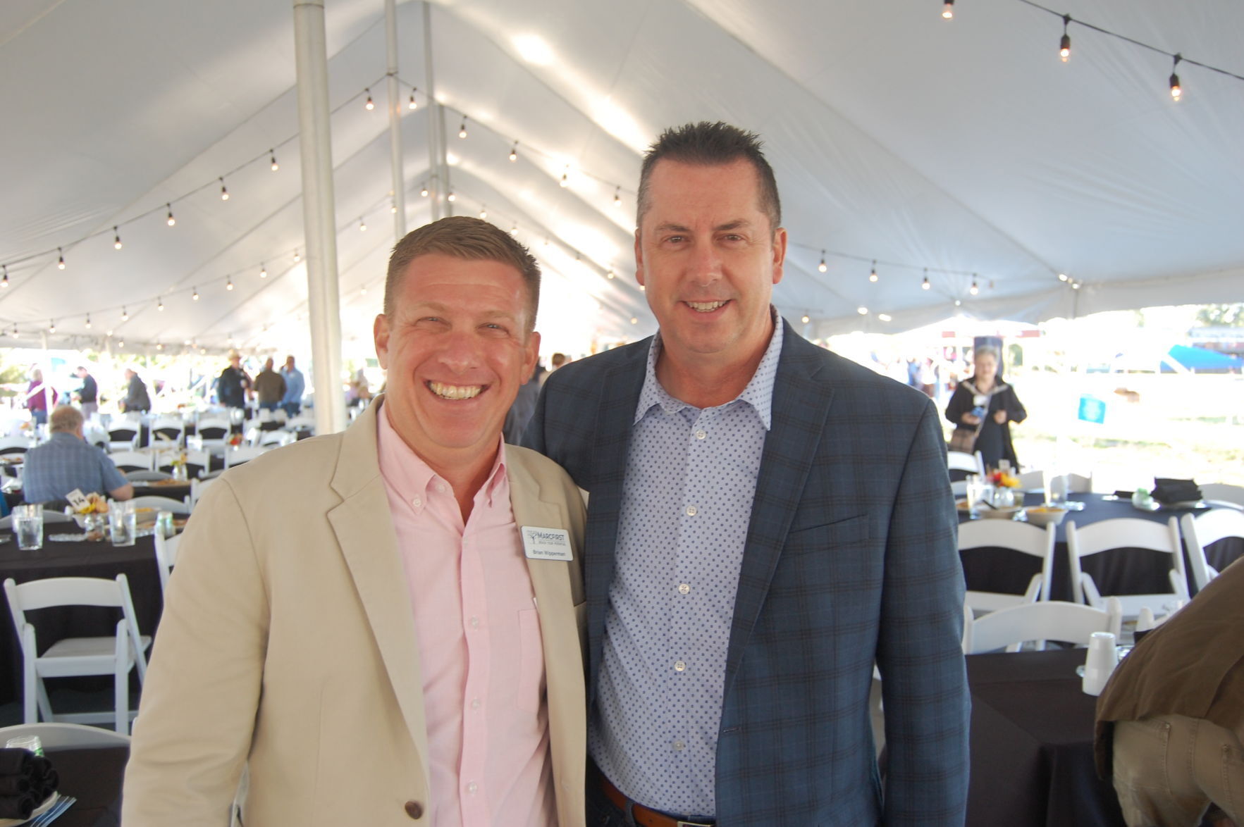 Marcfirst CEO Brian Wipperman, Kevin Birlingmair